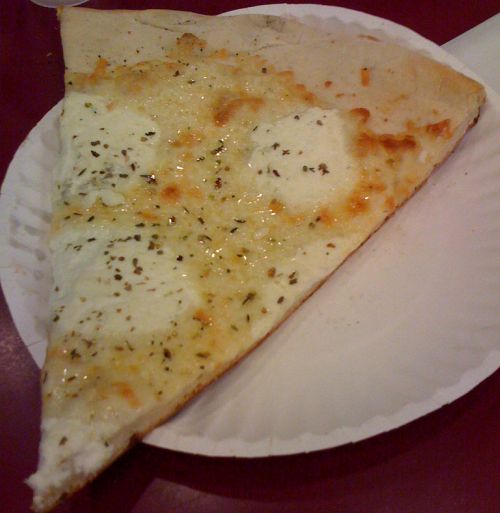 white pizza photo